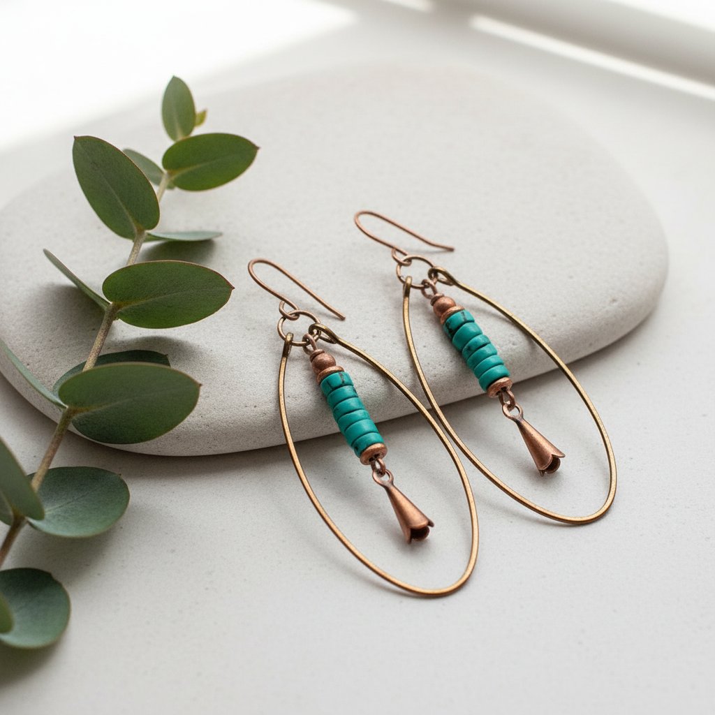 Seraphine Turquoise Earrings