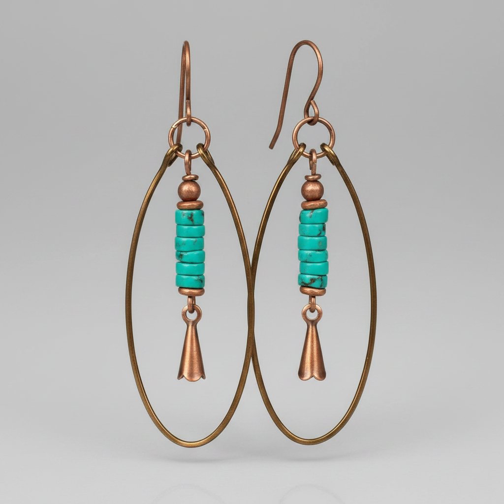 Seraphine Turquoise Earrings