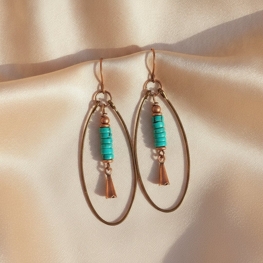 Seraphine Turquoise Earrings