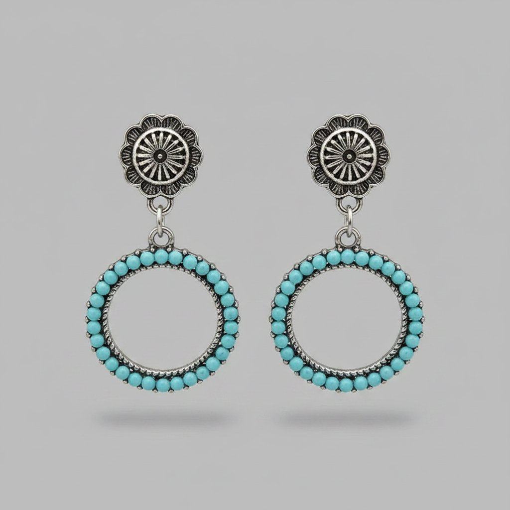 Seraphine Turquoise Earrings