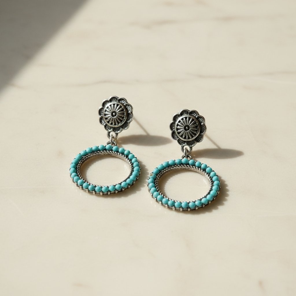 Seraphine Turquoise Earrings