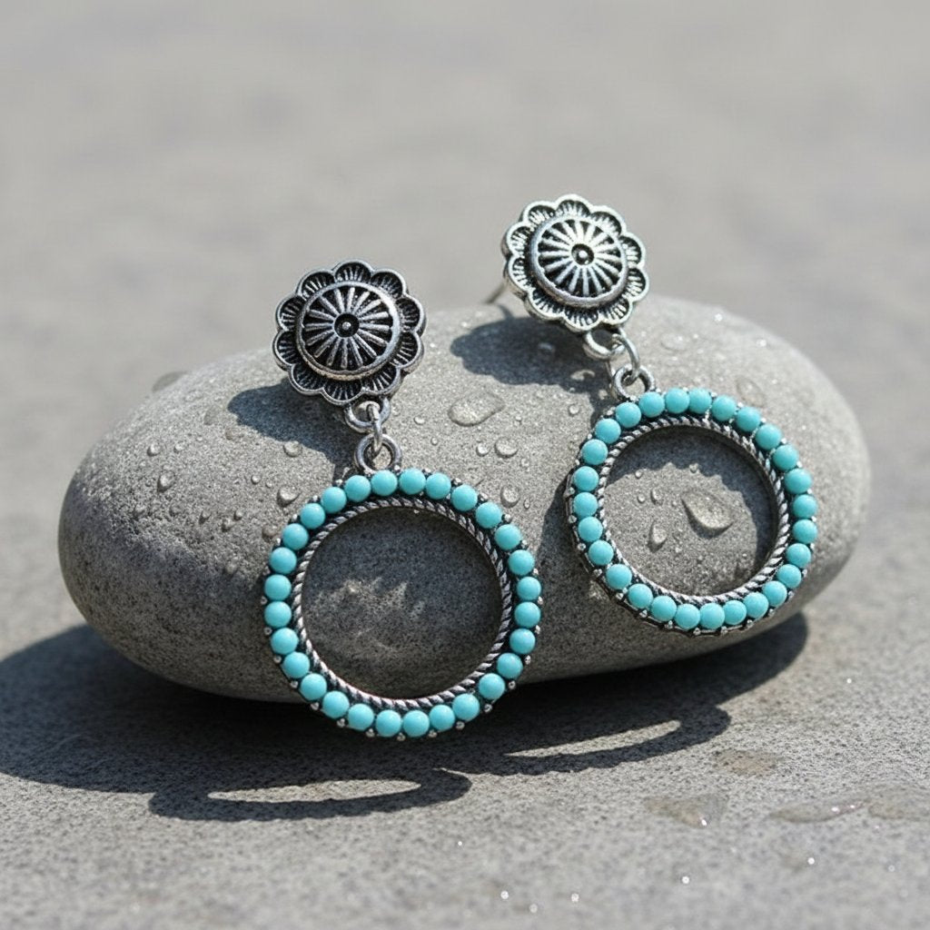 Seraphine Turquoise Earrings