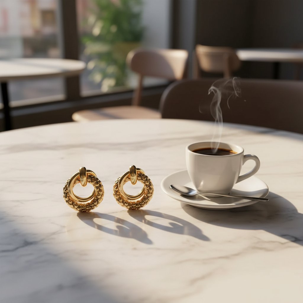 Seraphine Gold Earrings