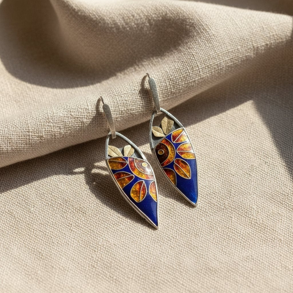 Seraphine Silver Earrings