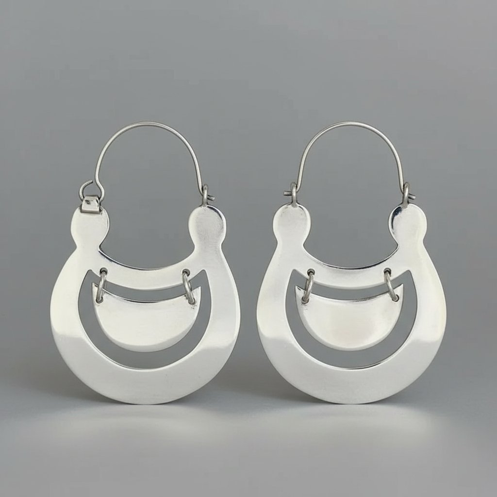 Seraphine Silver Earrings