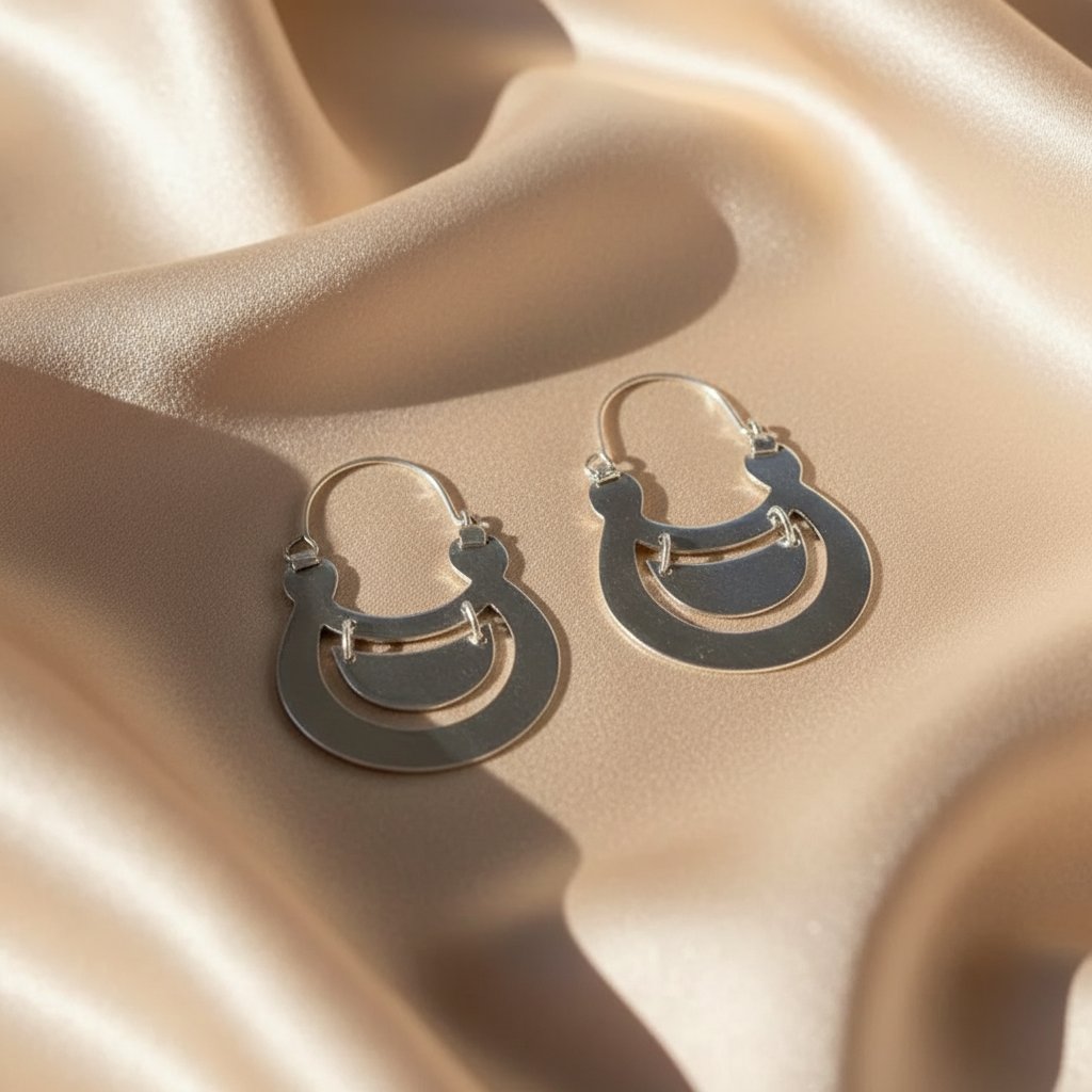 Seraphine Silver Earrings