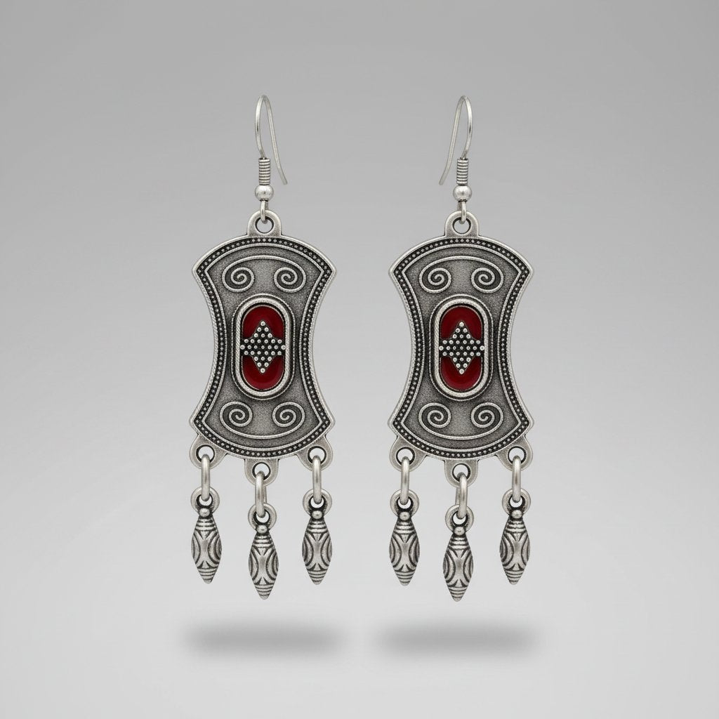 Seraphine Silver Earrings