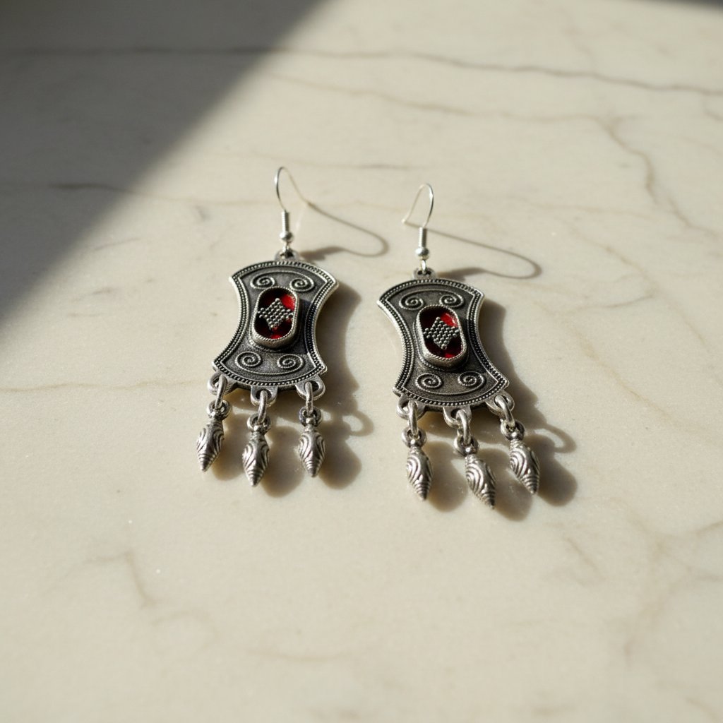 Seraphine Silver Earrings