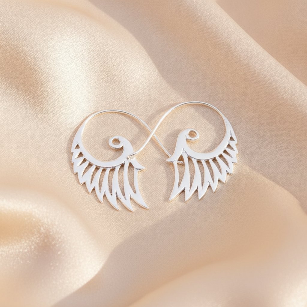 Seraphine Silver Earrings