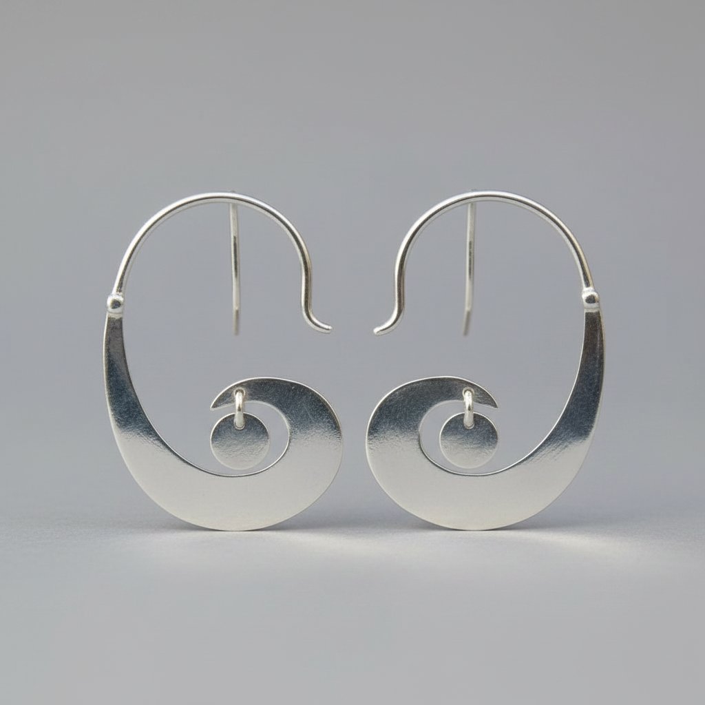 Seraphine Silver Earrings