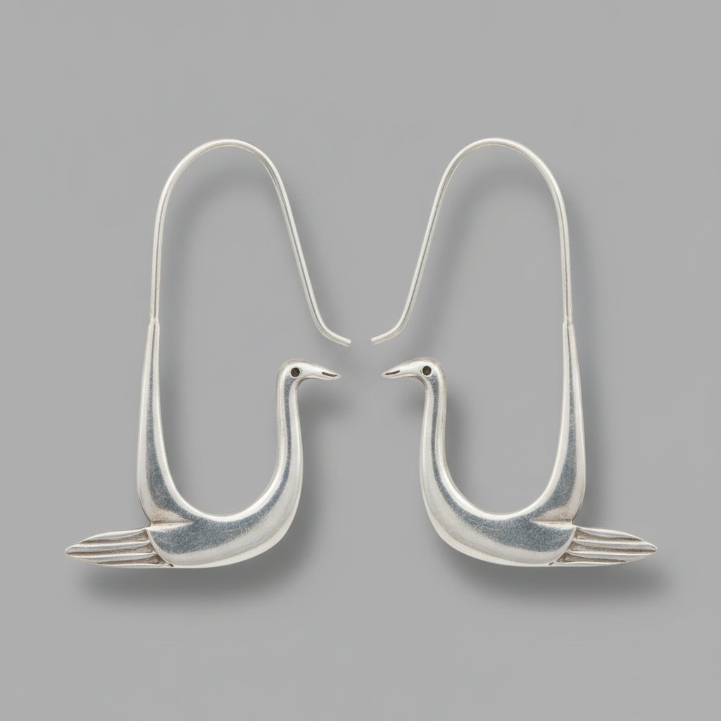 Seraphine Silver Earrings