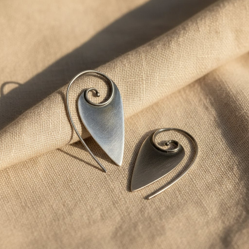 Seraphine Silver Earrings