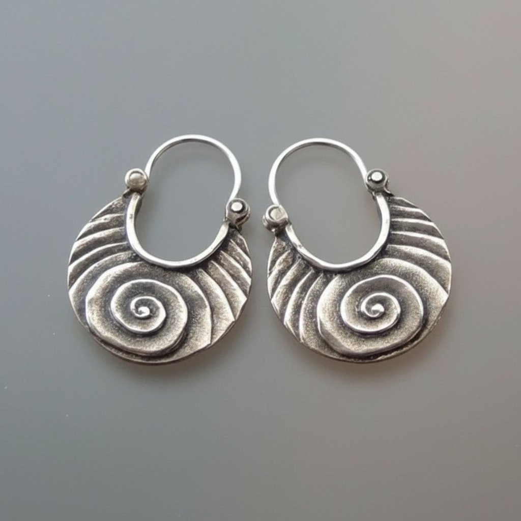 Seraphine Silver Earrings