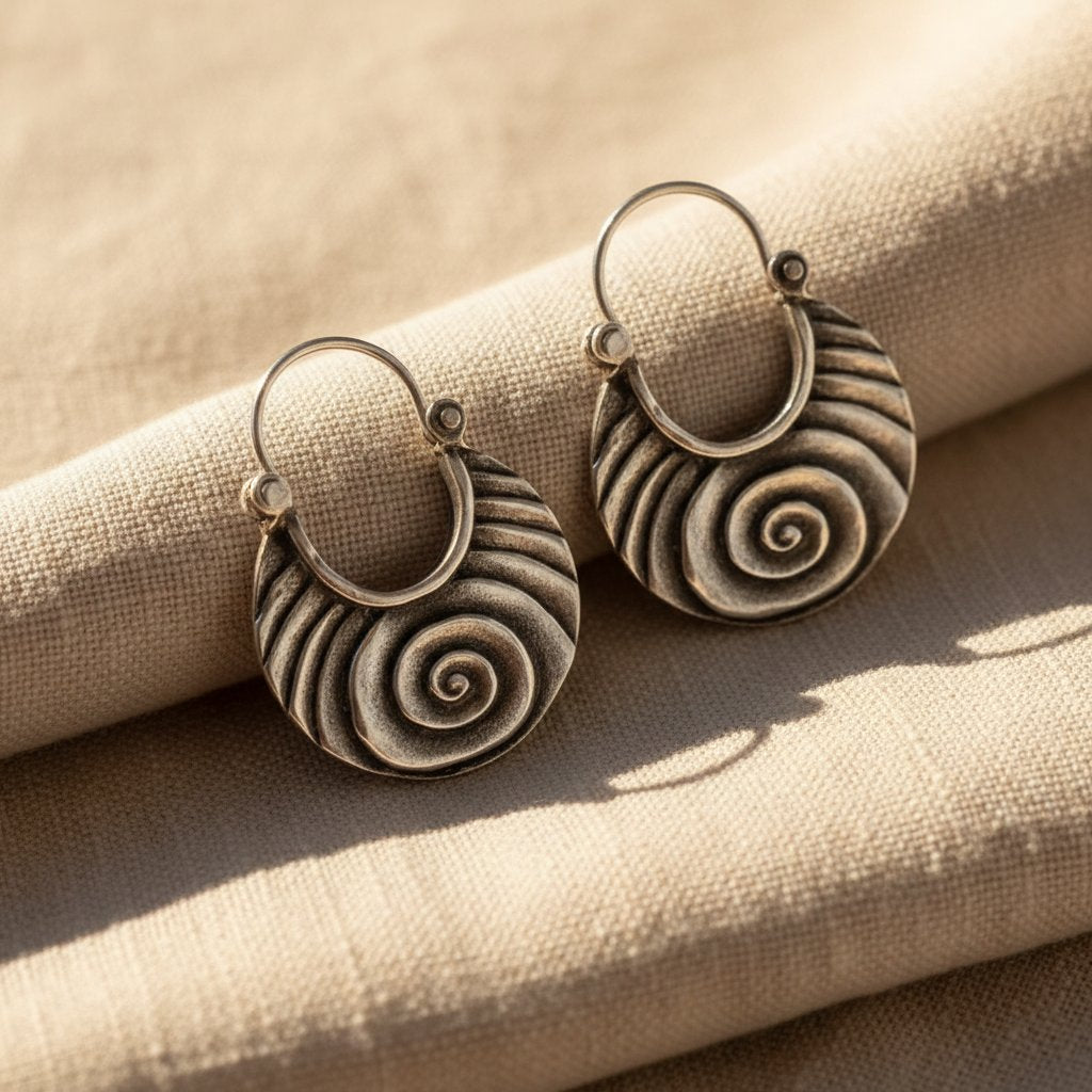Seraphine Silver Earrings