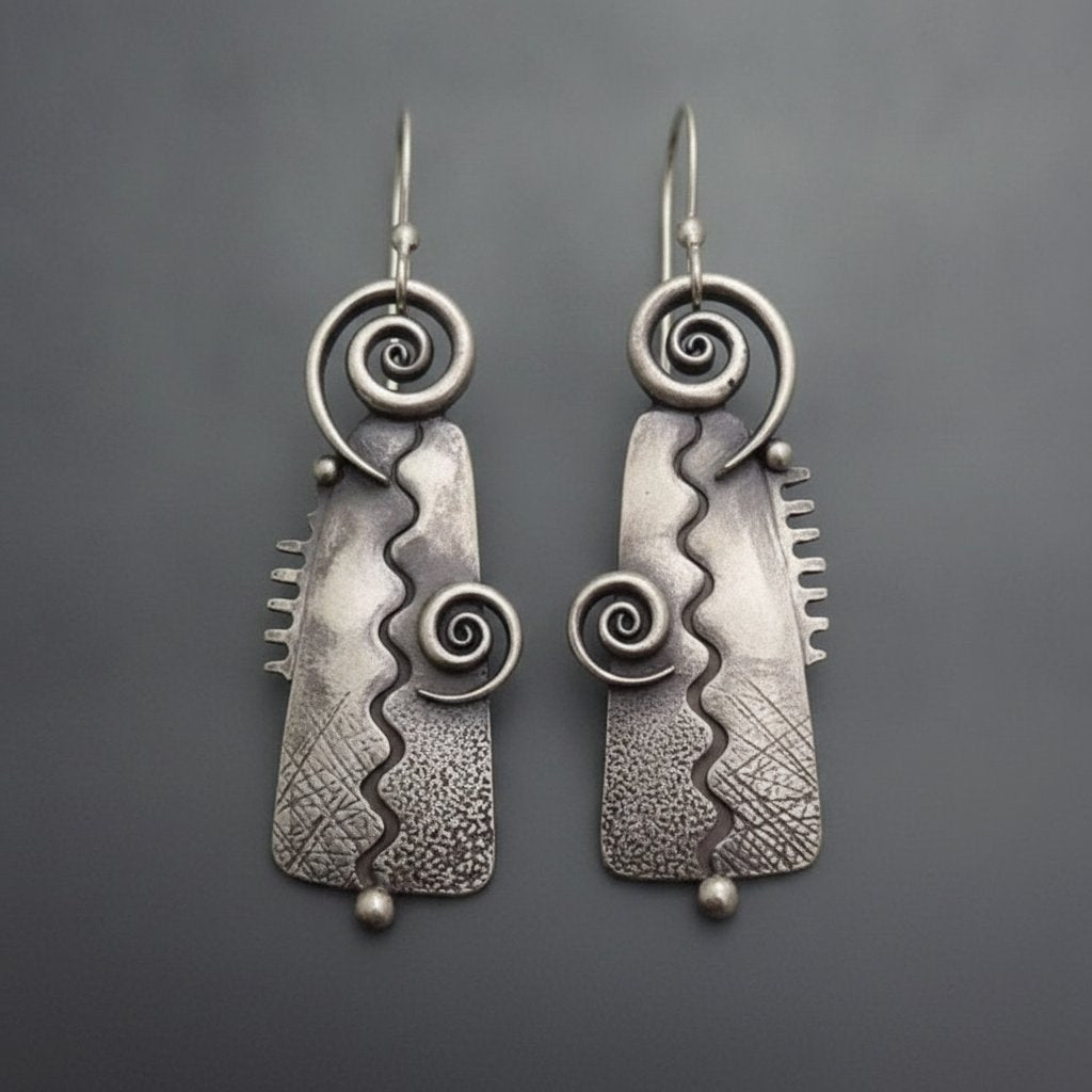 Seraphine Silver Earrings