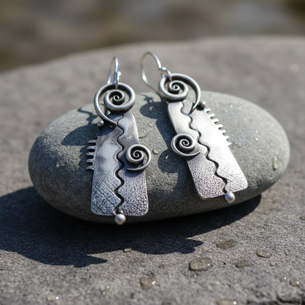 Seraphine Silver Earrings