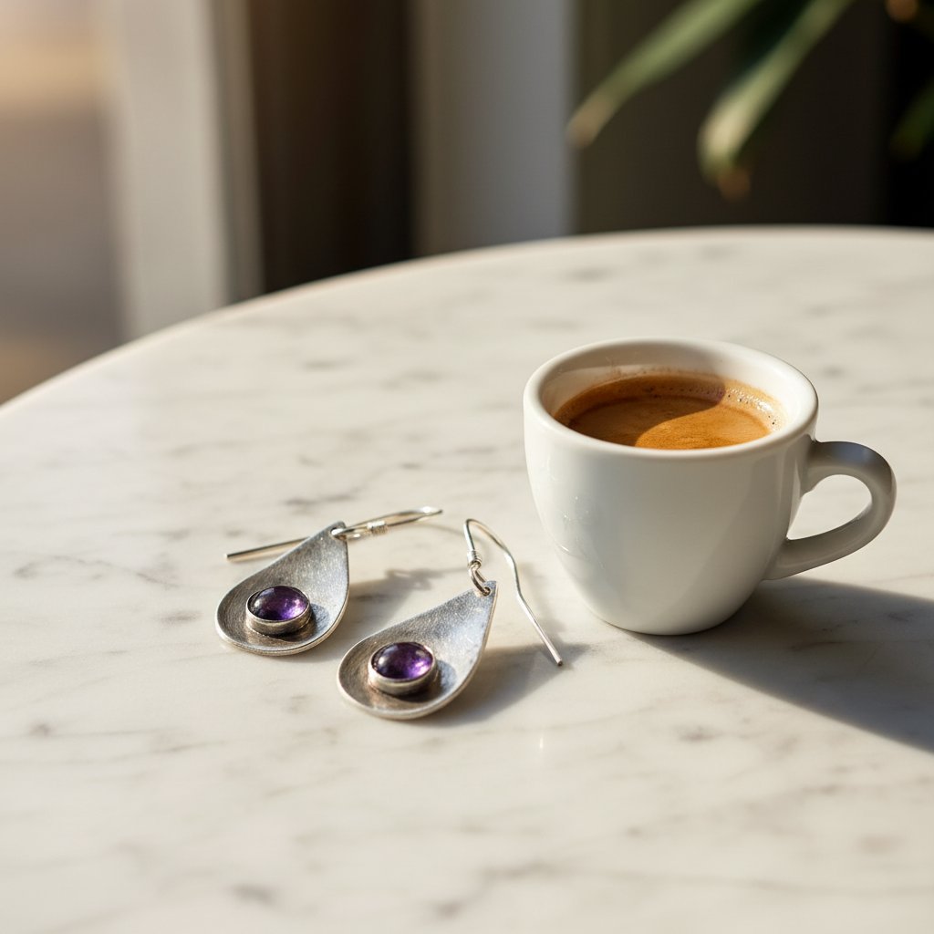 Seraphine Silver Earrings