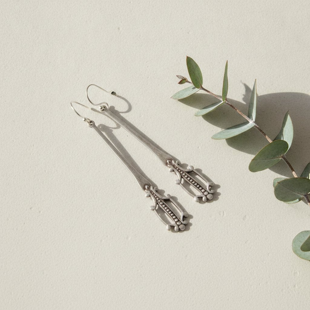 Seraphine Silver Earrings
