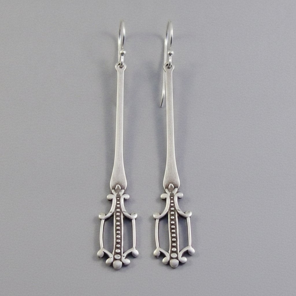 Seraphine Silver Earrings