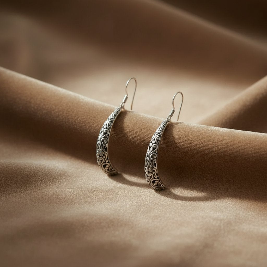 Seraphine Silver Earrings