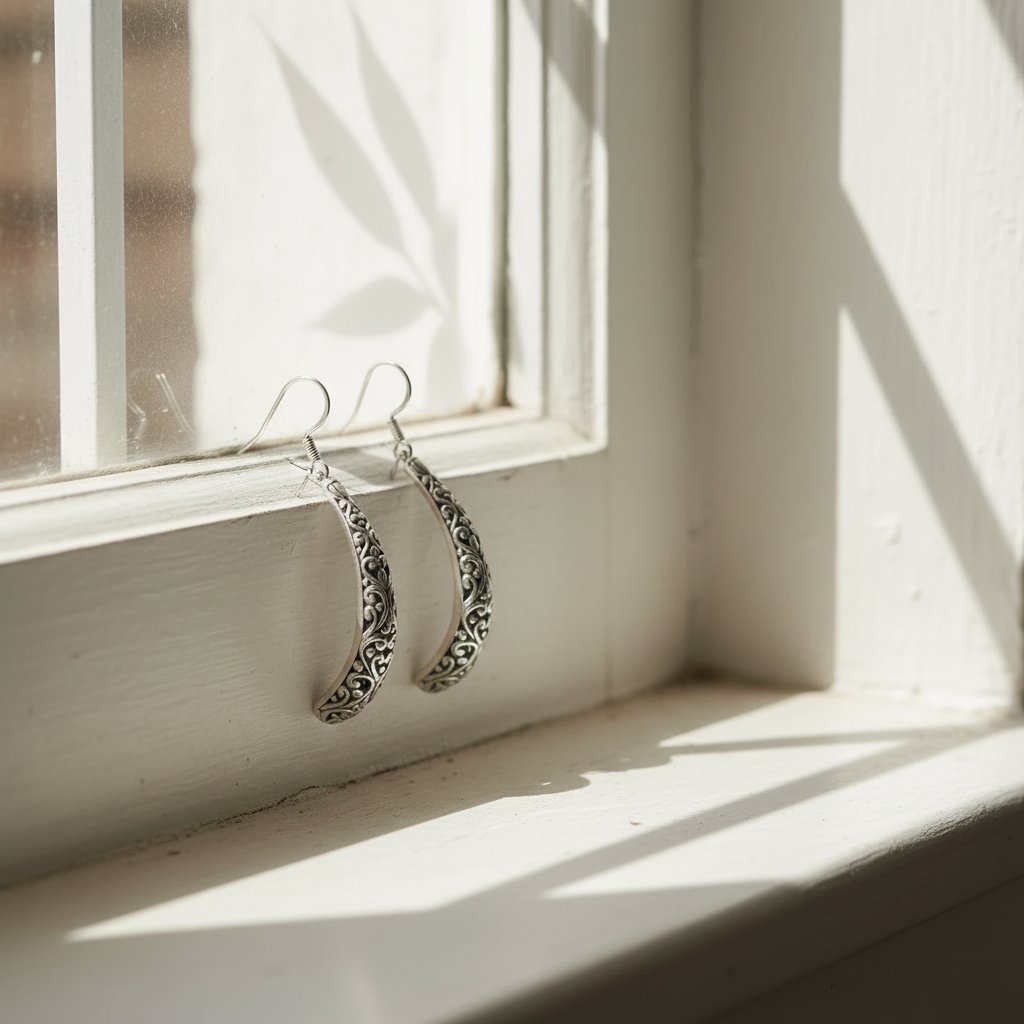 Seraphine Silver Earrings