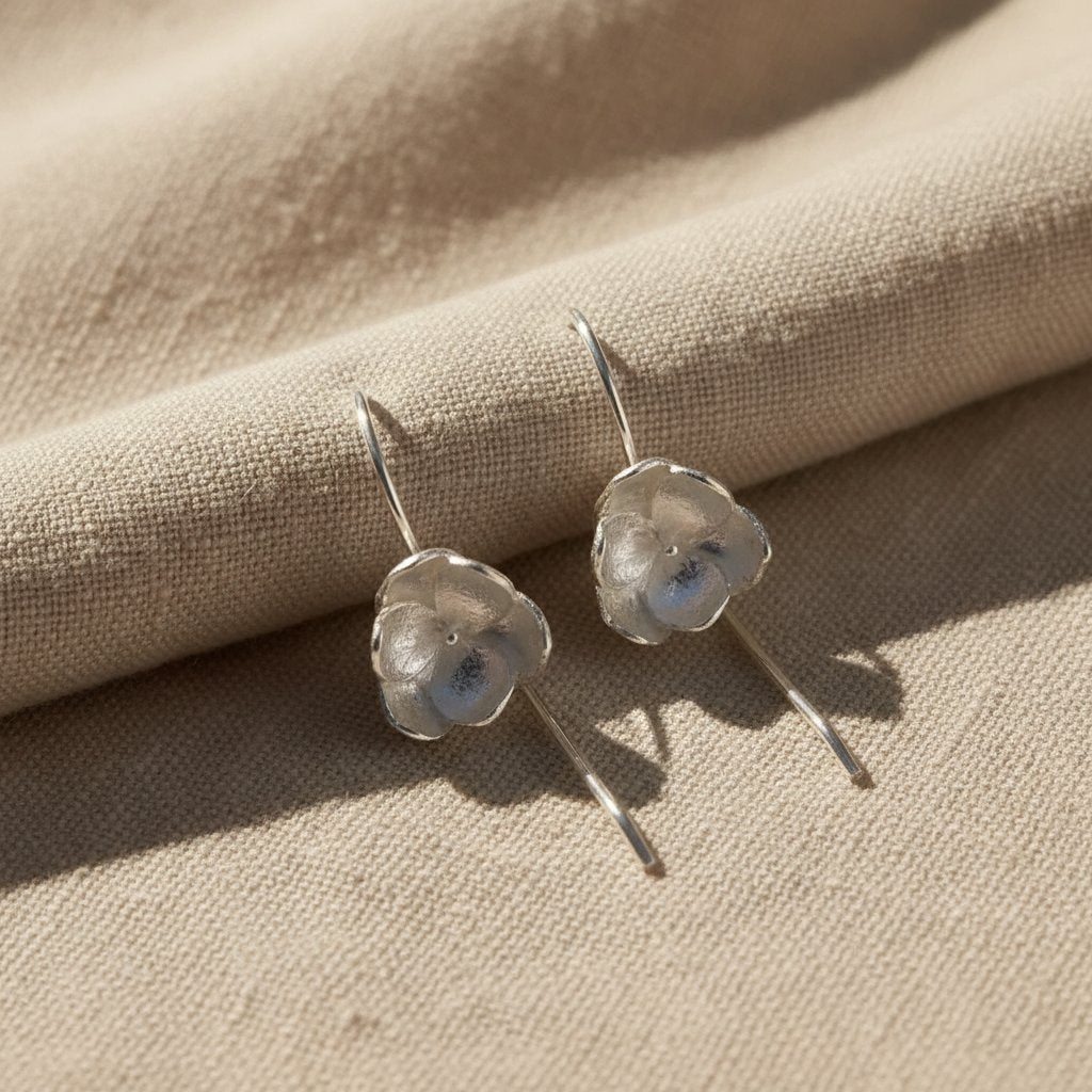 Seraphine Silver Earrings