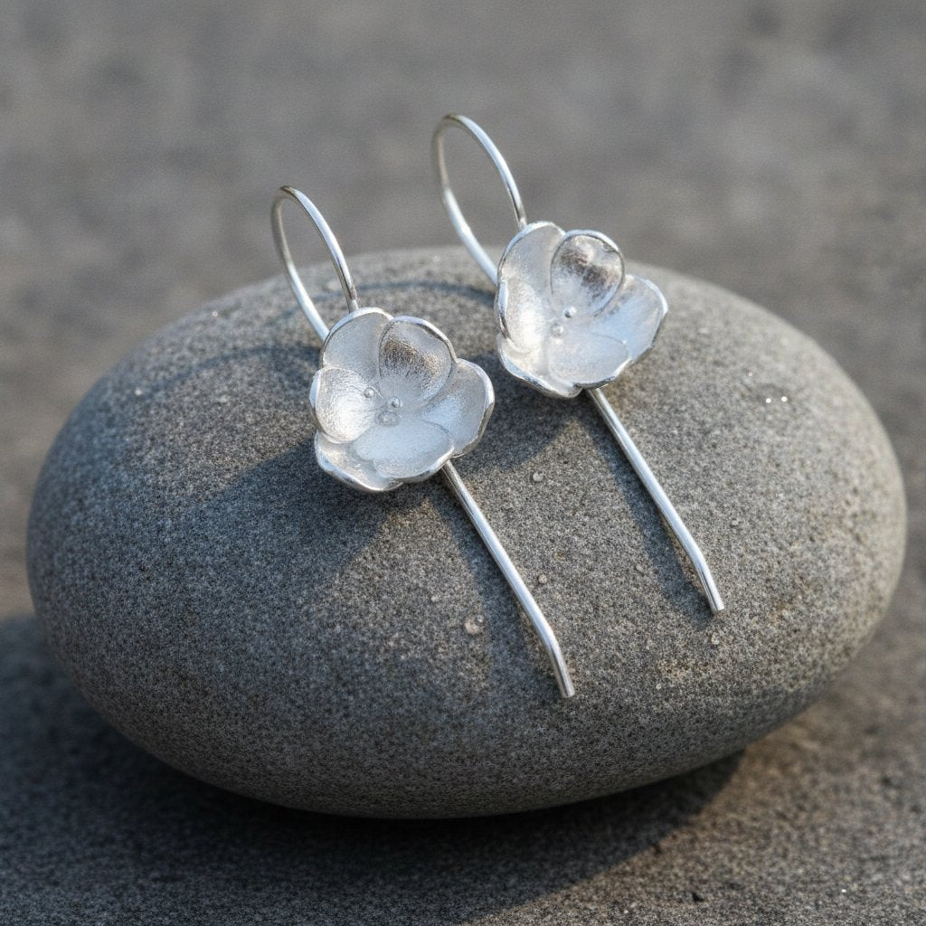 Seraphine Silver Earrings