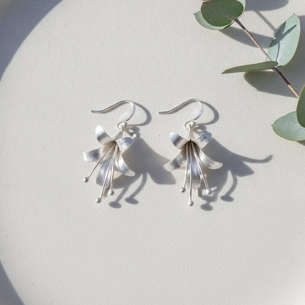 Seraphine Silver Earrings