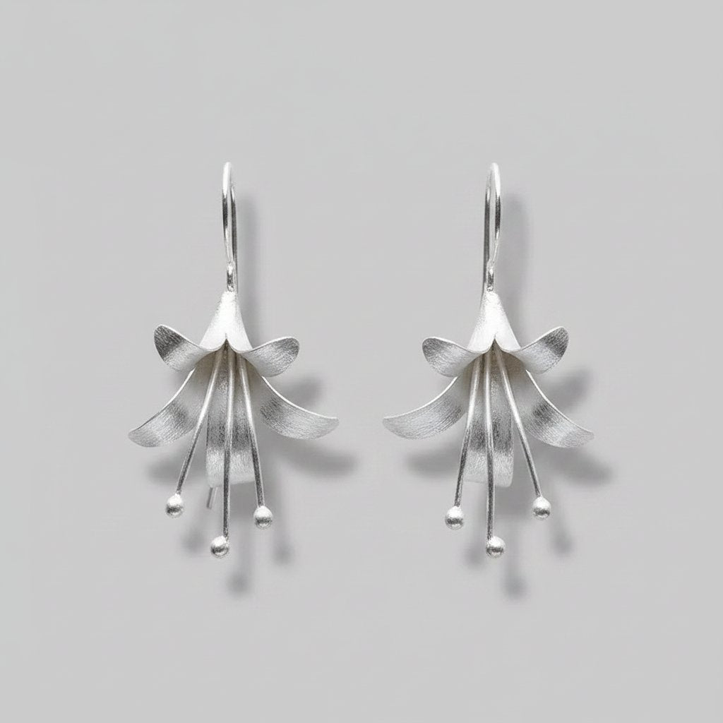 Seraphine Silver Earrings