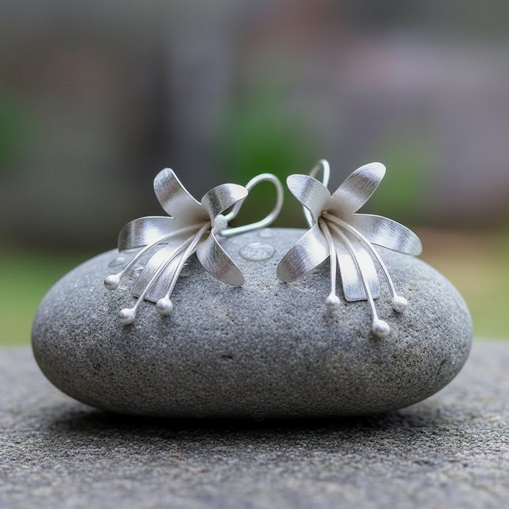 Seraphine Silver Earrings