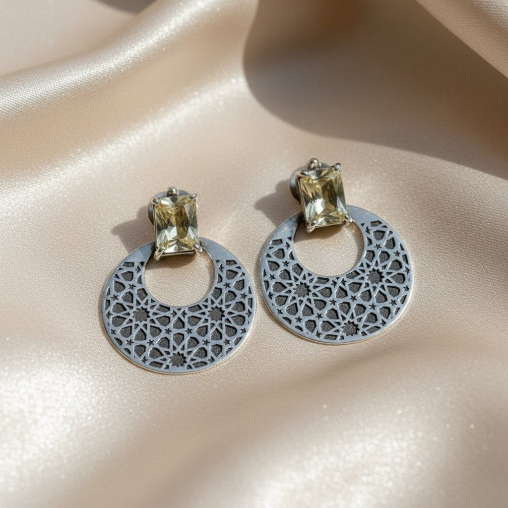 Seraphine Silver Earrings