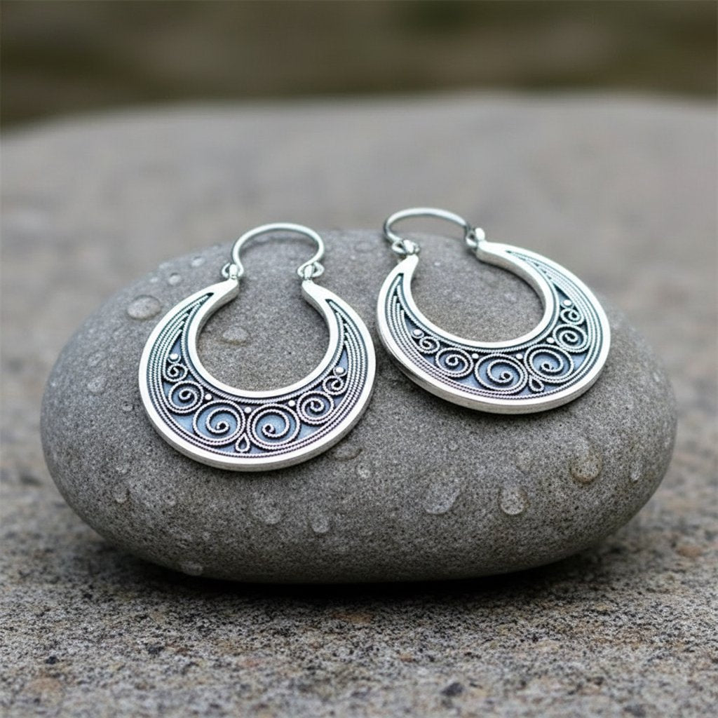 Seraphine Silver Earrings