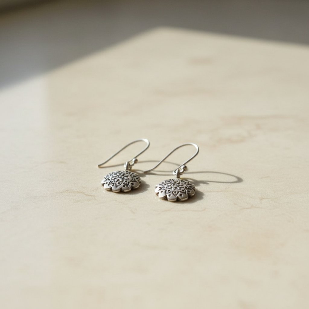 Seraphine Silver Earrings