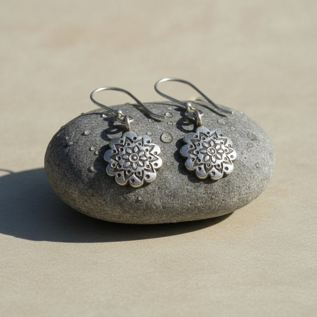 Seraphine Silver Earrings