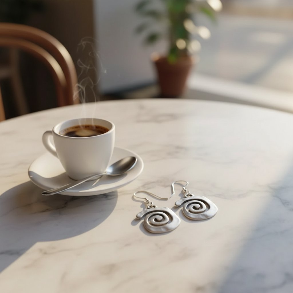 Seraphine Silver Earrings