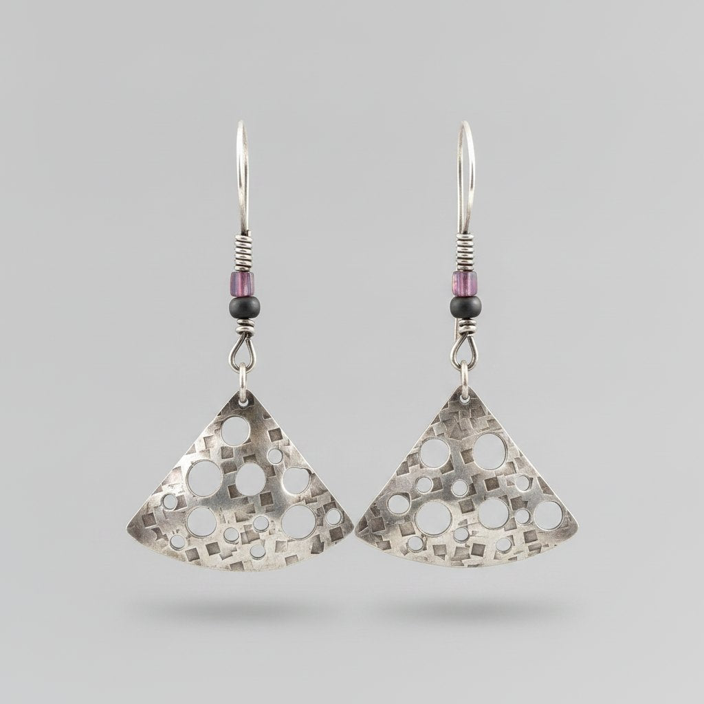 Seraphine Silver Earrings