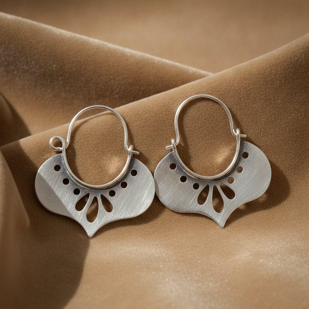 Seraphine Silver Earrings