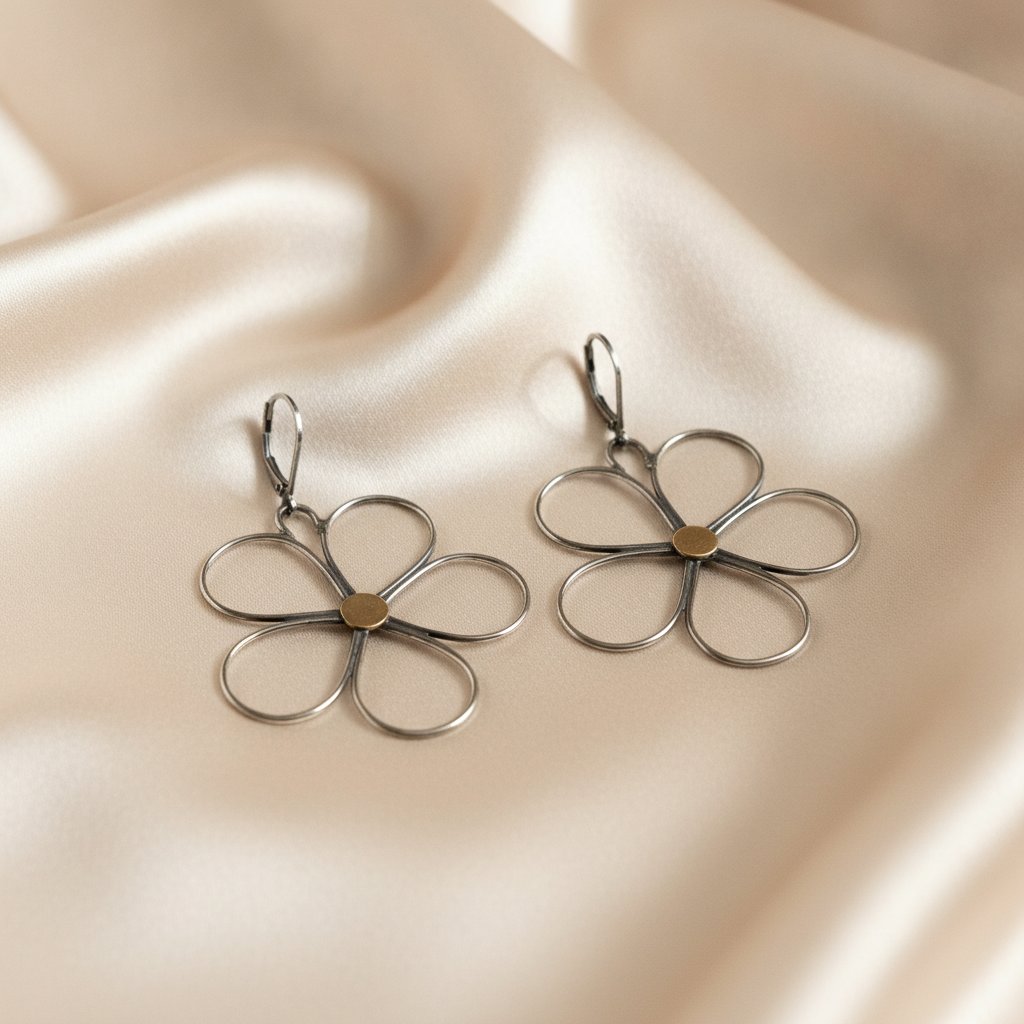 Seraphine Silver Earrings