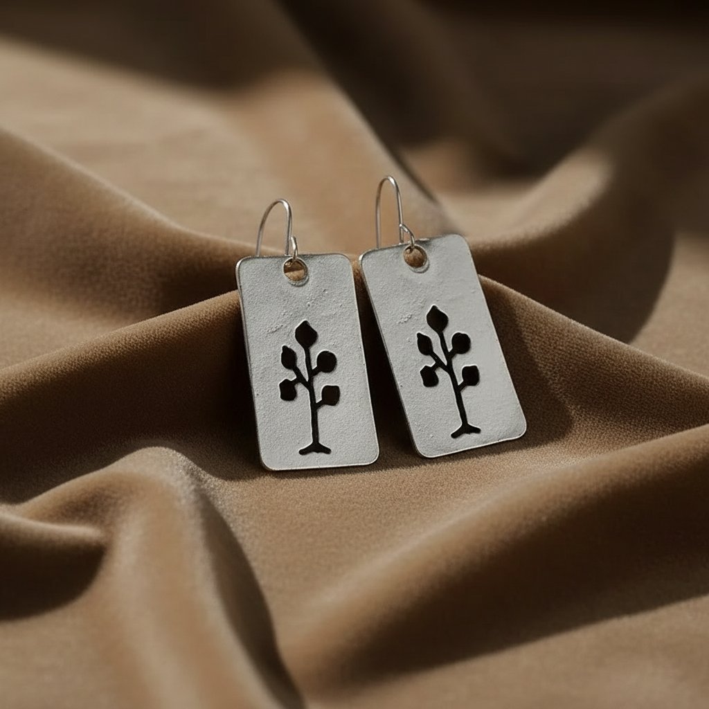 Seraphine Silver Earrings
