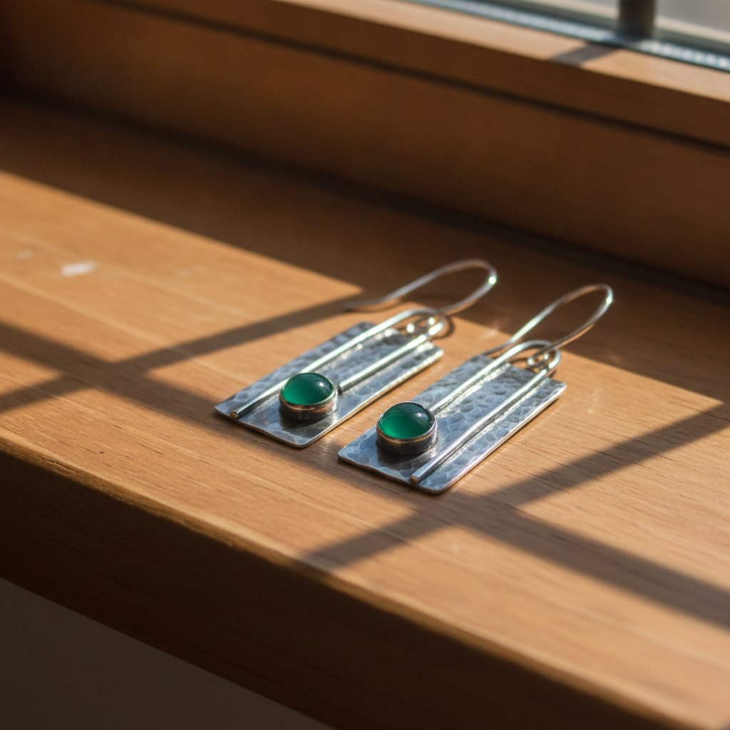 Seraphine Silver Earrings