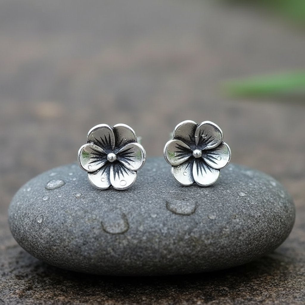 Seraphine Silver Earrings