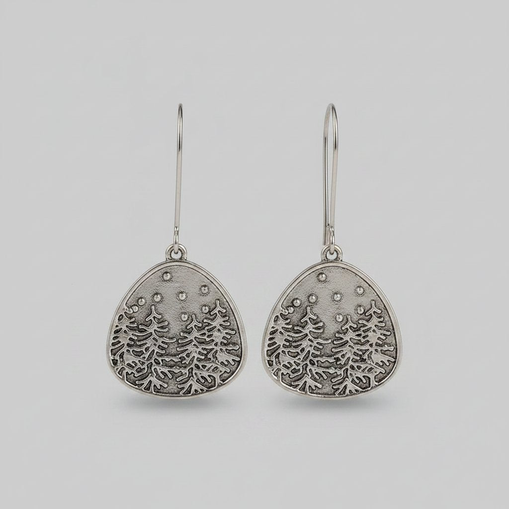 Seraphine Silver Earrings