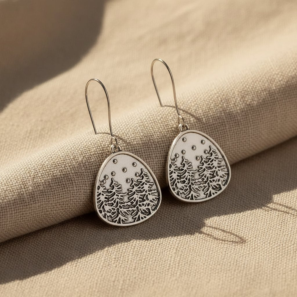 Seraphine Silver Earrings