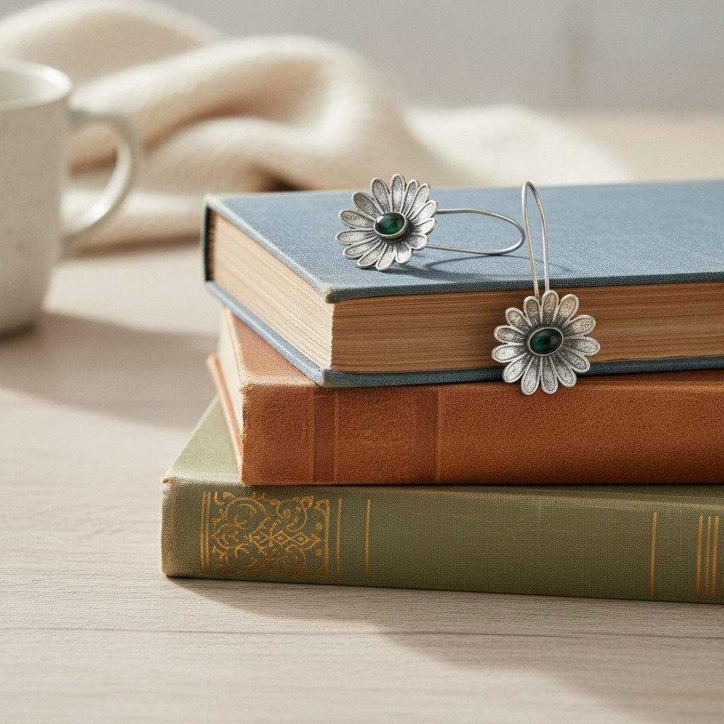 Seraphine Silver Earrings