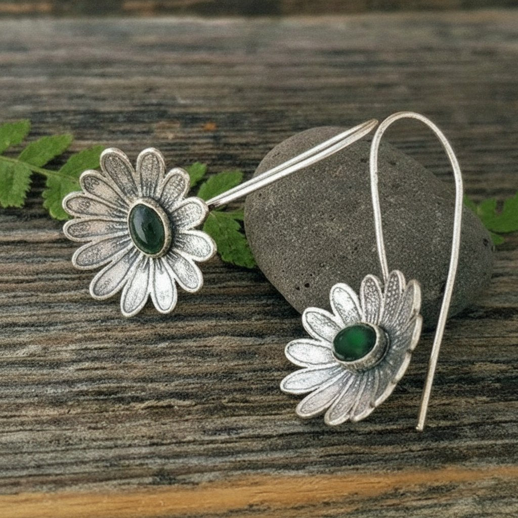 Seraphine Silver Earrings