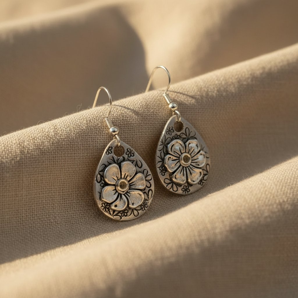 Seraphine Silver Earrings