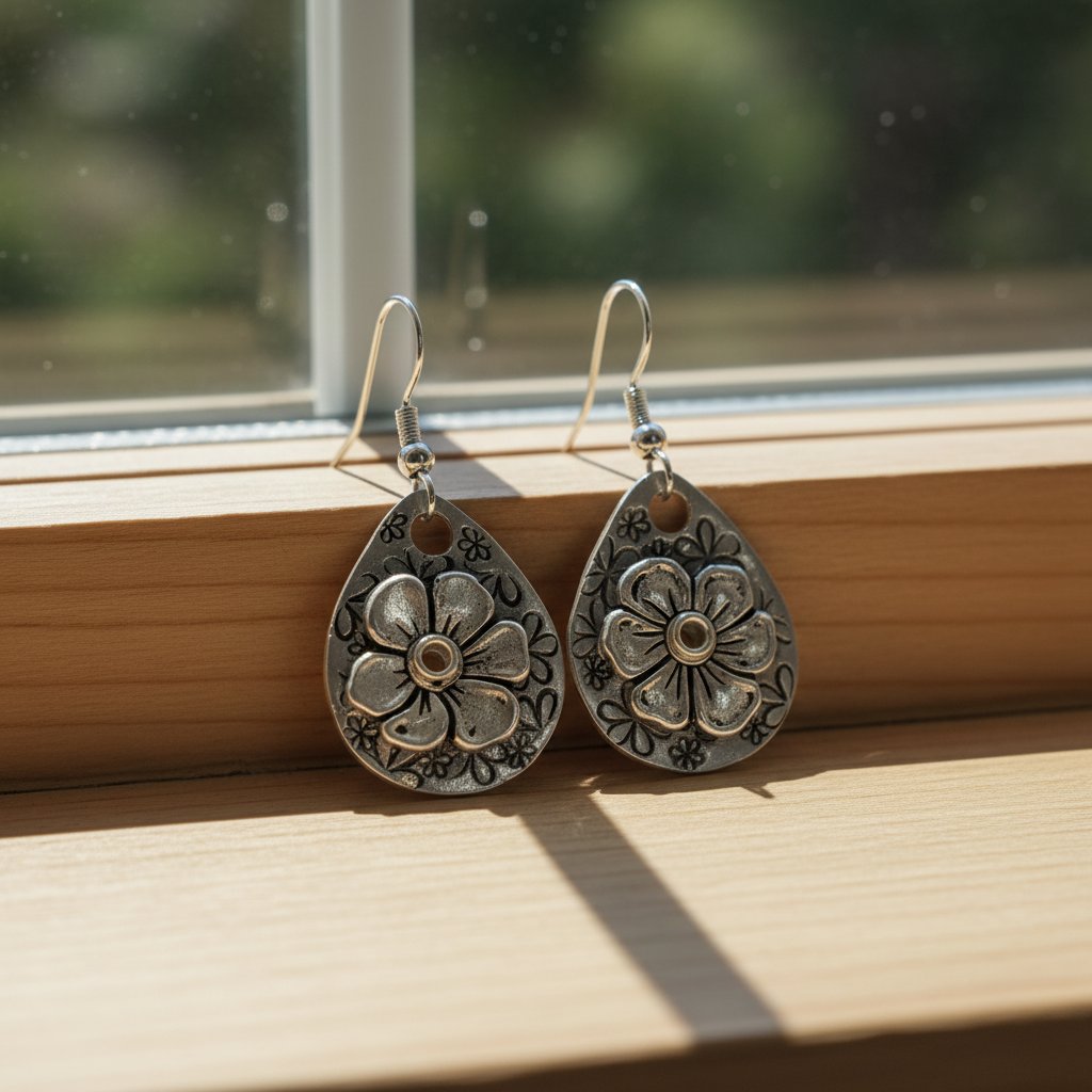 Seraphine Silver Earrings