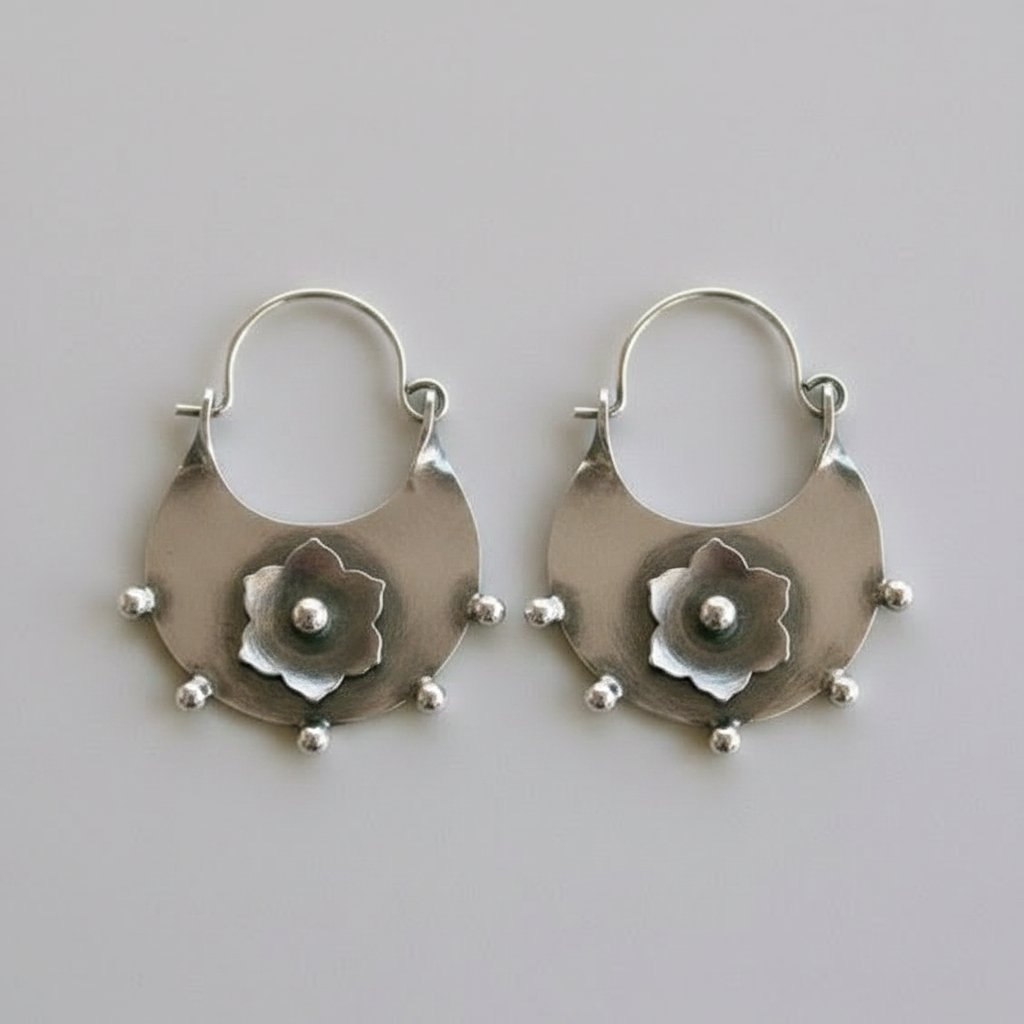 Seraphine Silver Earrings