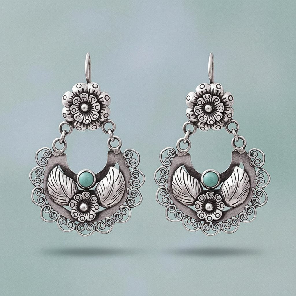 Seraphine Silver Earrings
