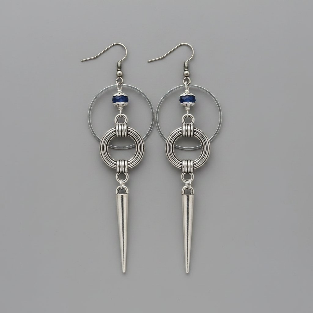 Seraphine Silver Earrings